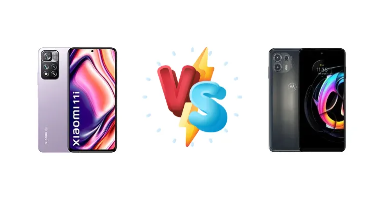 Xiaomi 11i vs Motorola Edge 20 Fusion