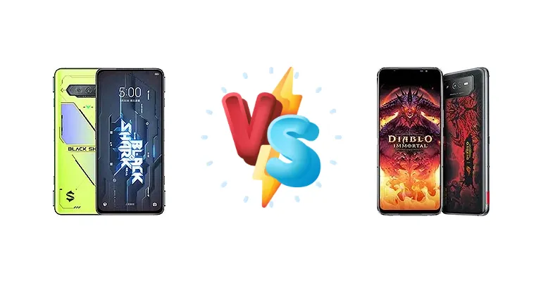 Xiaomi Black Shark 5 RS vs Asus ROG Phone 6 Diablo Immortal Edition