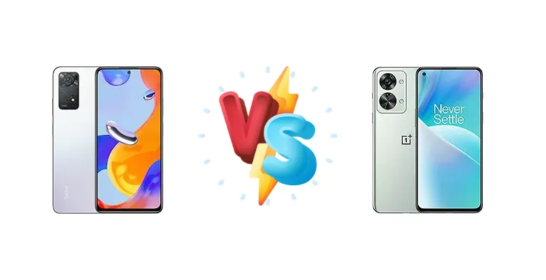 Xiaomi Redmi Note 11 Pro vs OnePlus Nord 2T