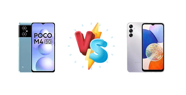 Poco M4 5G vs Galaxy A14 5G: Budget 5G Showdown - Performance & Display Tested