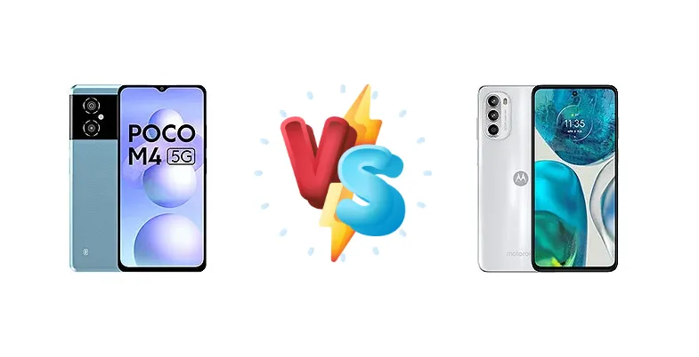 5G Speed vs. Efficient Power: Xiaomi Poco M4 5G vs. Motorola Moto G52