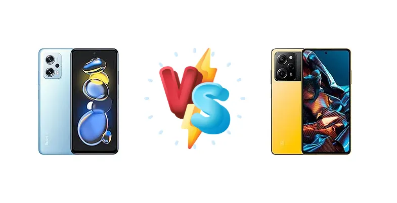 Xiaomi Redmi Note 11T Pro vs Xiaomi Poco X5 Pro