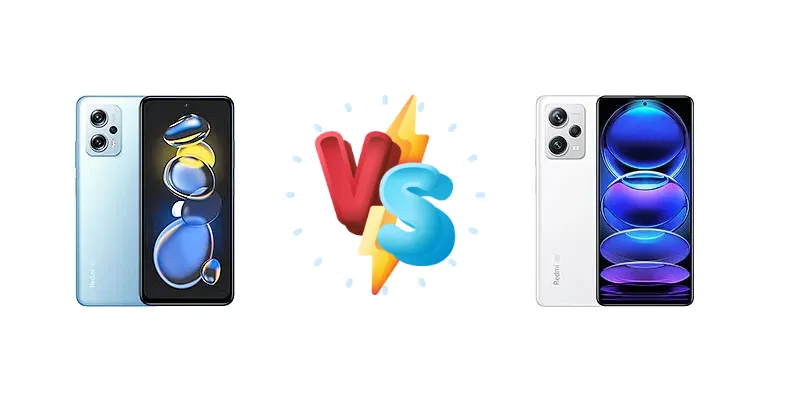Xiaomi Redmi Note 11T Pro vs Xiaomi Redmi Note 12 Pro+