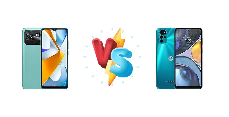 Xiaomi Poco C40 vs Motorola Moto G22