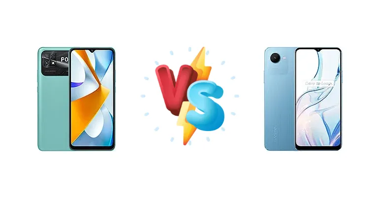 Xiaomi Poco C40 vs Realme C30s