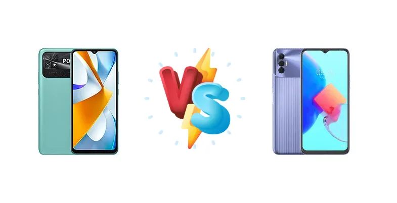 Xiaomi Poco C40 vs Tecno Spark 9T (India)