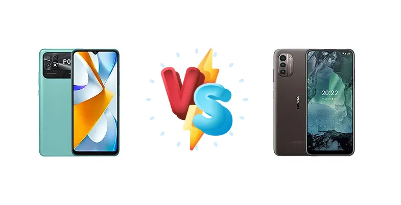 Xiaomi Poco C40 vs Nokia G21
