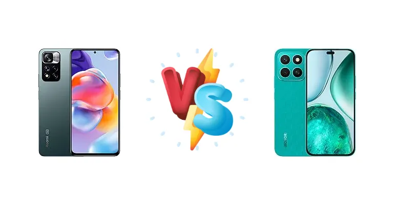Xiaomi Redmi Note 11 Pro+ 5G vs Honor X8c