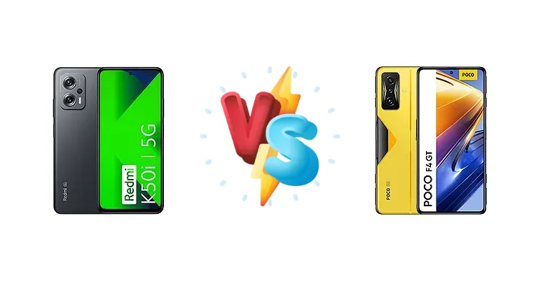 Xiaomi Redmi K50i vs Xiaomi Poco F4 GT