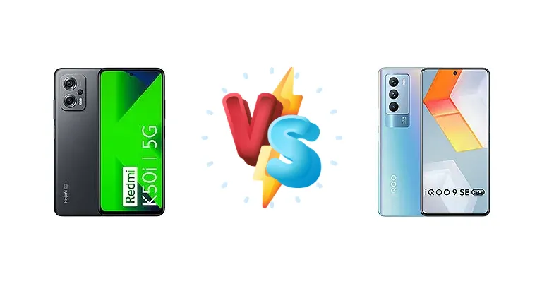 Xiaomi Redmi K50i vs vivo iQOO 9 SE