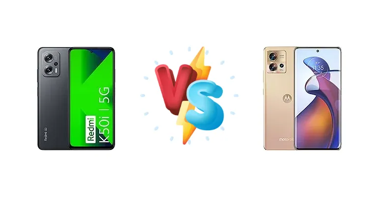 Xiaomi Redmi K50i vs Motorola Edge 30 Fusion
