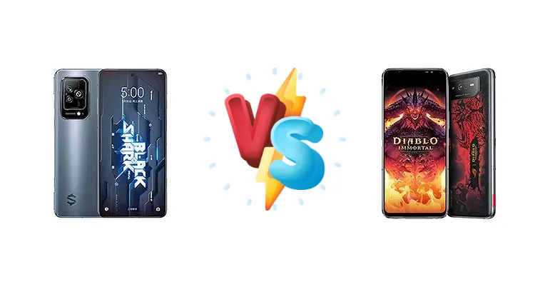 Xiaomi Black Shark 5 vs Asus ROG Phone 6 Diablo Immortal Edition