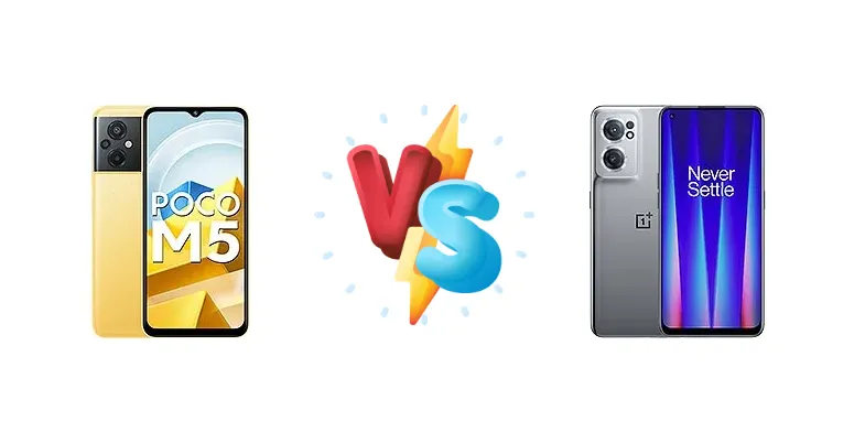 Xiaomi Poco M5 (India) vs OnePlus Nord CE 2 5G