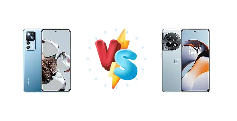 Xiaomi 12T vs OnePlus 11R