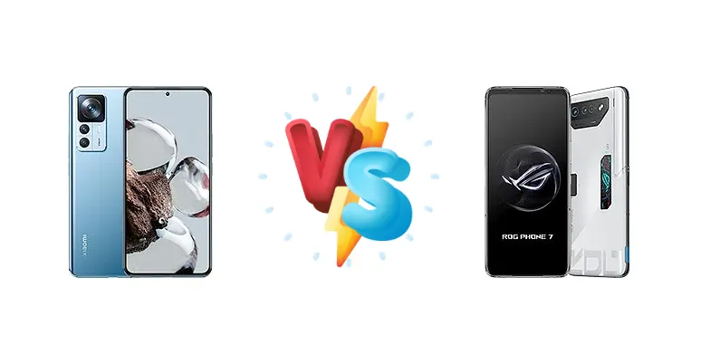 Xiaomi 12T vs Asus ROG Phone 7 Ultimate