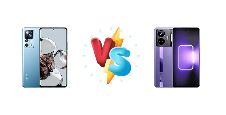 Xiaomi 12T vs Realme GT Neo 5 240W