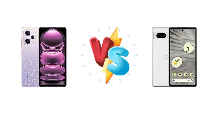Xiaomi Redmi Note 12 Pro vs Google Pixel 7a
