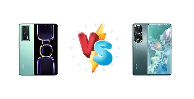 Xiaomi Redmi K60 vs Honor 80 Pro Flat