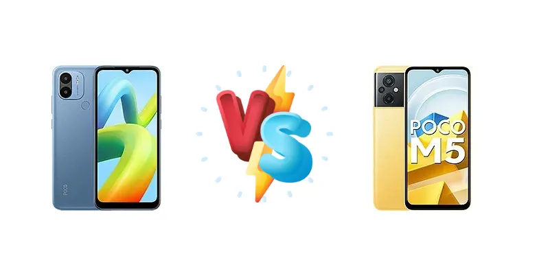 Xiaomi Poco C50 vs Xiaomi Poco M5