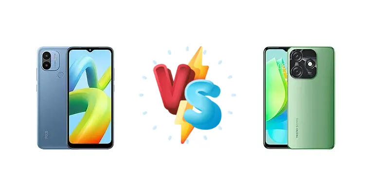 Xiaomi Poco C50 vs Tecno Spark 10C