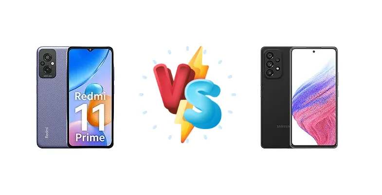 Xiaomi Redmi 11 Prime vs Samsung Galaxy A53 5G