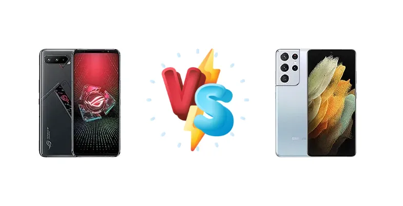 Asus ROG Phone 5 Pro vs Samsung Galaxy S21 Ultra 5G