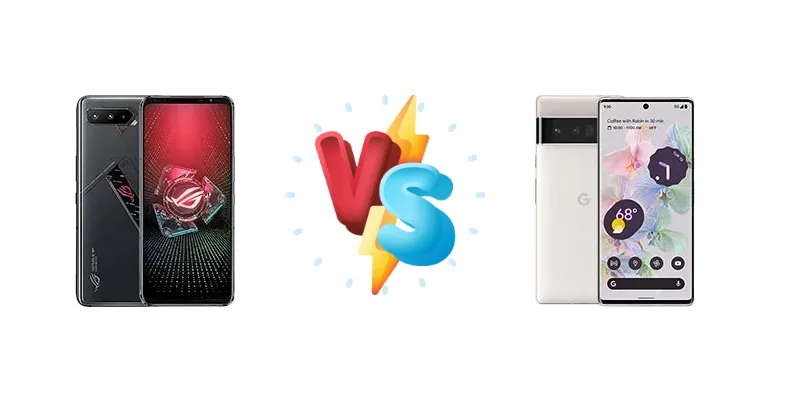 Asus ROG Phone 5 Pro vs Google Pixel 6 Pro
