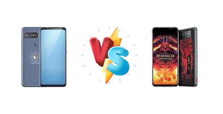 Asus Smartphone for Snapdragon Insiders vs Asus ROG Phone 6 Diablo Immortal Edition