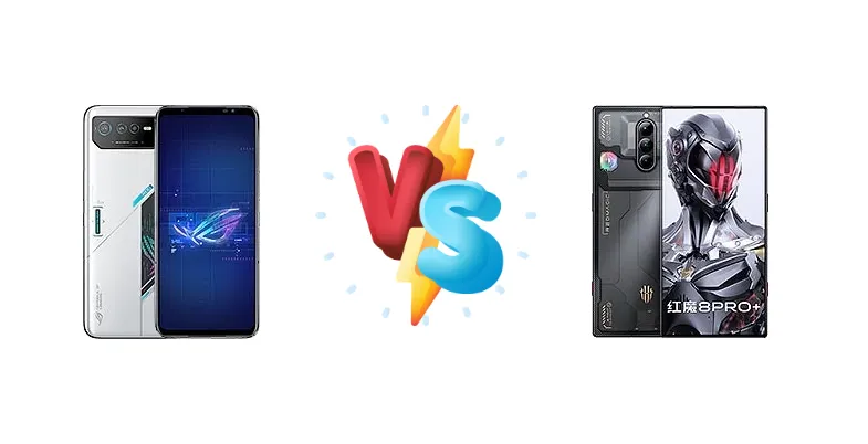 Asus ROG Phone 6 vs ZTE nubia RedMagic 8 Pro+