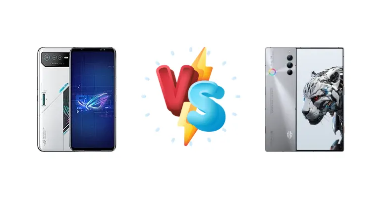 Asus ROG Phone 6 vs ZTE nubia RedMagic 8S Pro