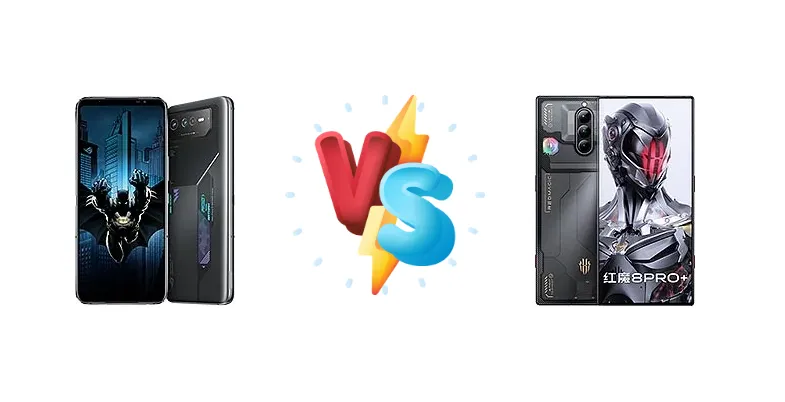 Asus ROG Phone 6 Batman Edition vs ZTE nubia RedMagic 8 Pro+