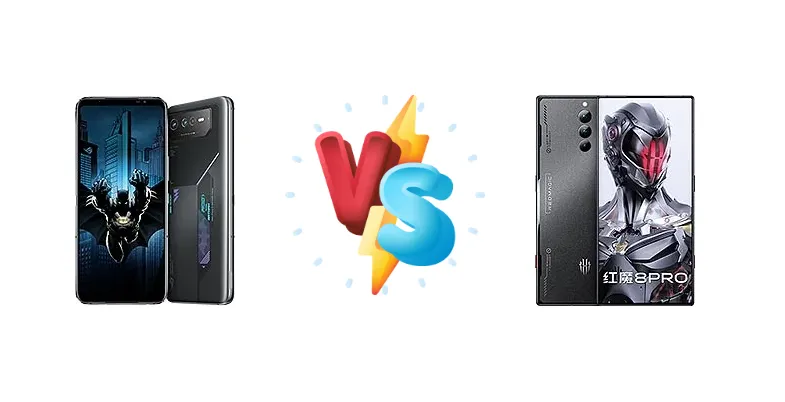 Asus ROG Phone 6 Batman Edition vs ZTE nubia RedMagic 8 Pro