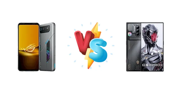 Asus ROG Phone 6D vs ZTE nubia RedMagic 8 Pro+