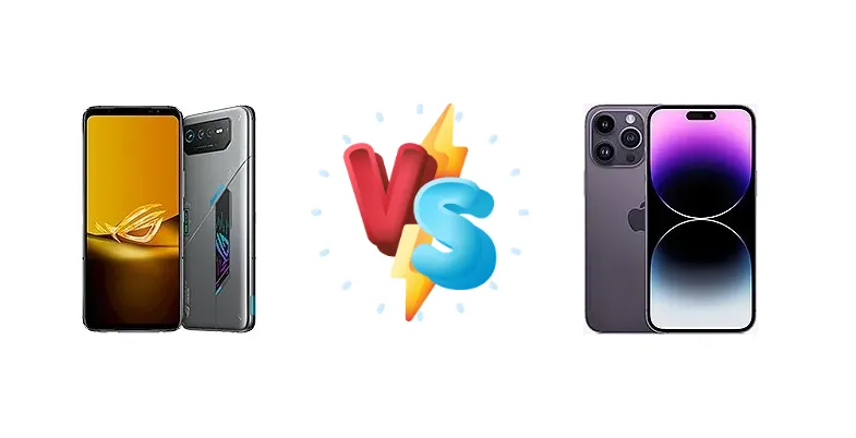 Asus ROG Phone 6D vs Apple iPhone 14 Pro Max