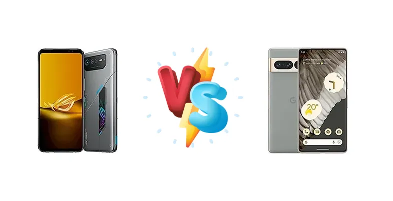 Asus ROG Phone 6D vs Google Pixel 7 Pro