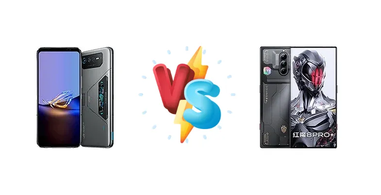 Asus ROG Phone 6D Ultimate vs ZTE nubia RedMagic 8 Pro+