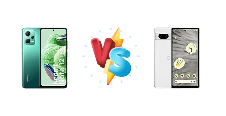 Xiaomi Redmi Note 12 vs Google Pixel 7a
