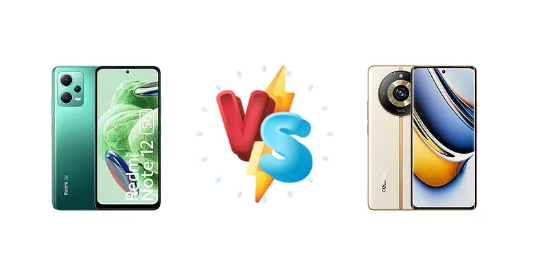 Xiaomi Redmi Note 12 vs Realme 11 Pro+