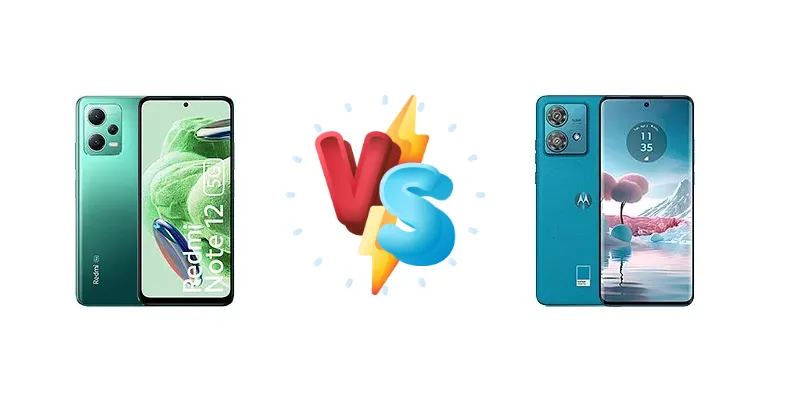 Xiaomi Redmi Note 12 vs Motorola Edge 40 Neo