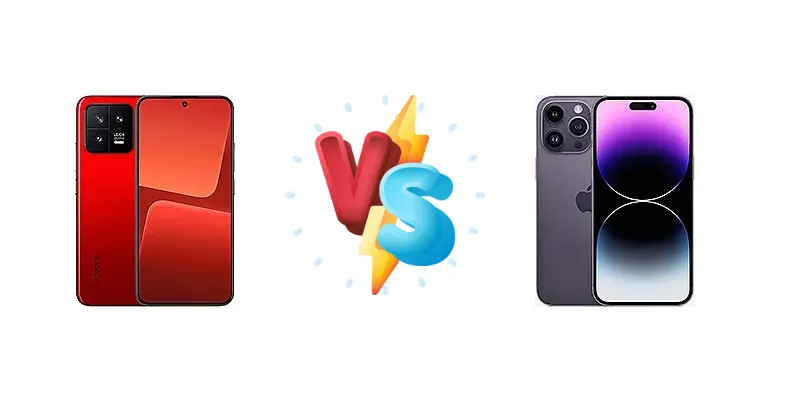 Xiaomi 13 vs Apple iPhone 14 Pro Max