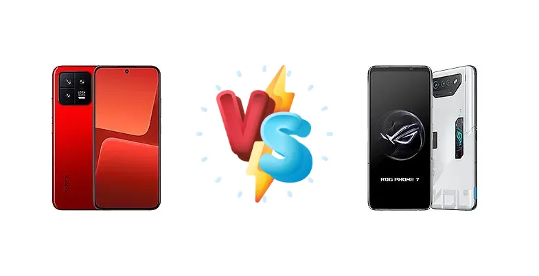 Xiaomi 13 vs Asus ROG Phone 7 Ultimate