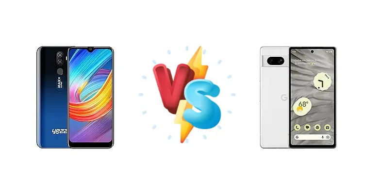 Yezz Max 2 Ultra vs Google Pixel 7a