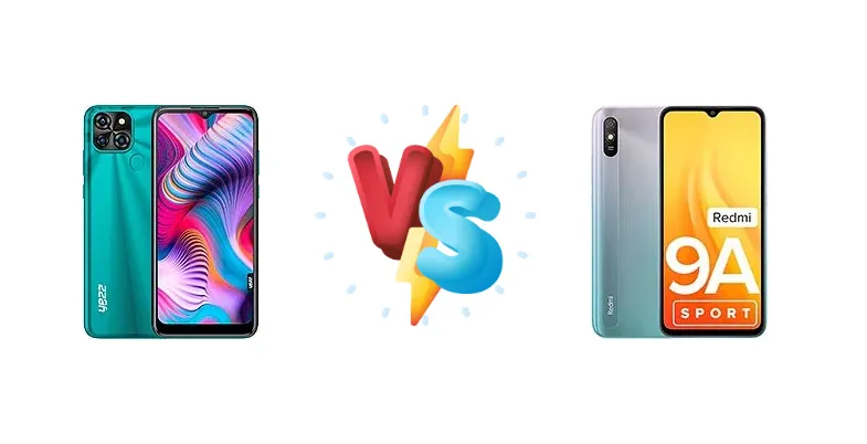 Yezz Art 3 Lite vs Xiaomi Redmi 9A Sport