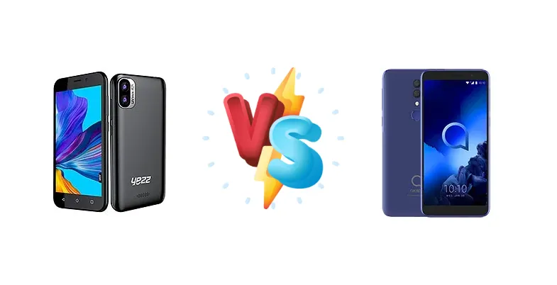 Yezz Liv 3S LTE vs alcatel 1x (2019)