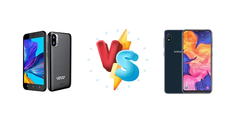 Yezz Liv 3S LTE vs Samsung Galaxy A10e