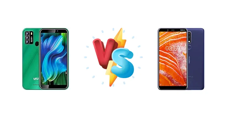 Yezz Max 3 vs Nokia 3.1 Plus