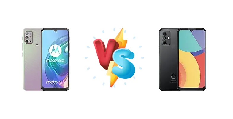 Snapdragon vs. Helio: Motorola Moto G10 vs. Alcatel 1V (2021) - Budget Battle