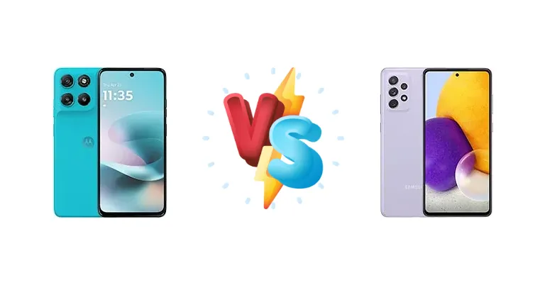 Snapdragon 7s Gen 2 vs 720G: Motorola G100 and Samsung A72 Compared