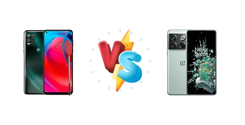 OnePlus 10T vs. Motorola Moto G Stylus 5G: Flagship Speed or Stylus Utility?