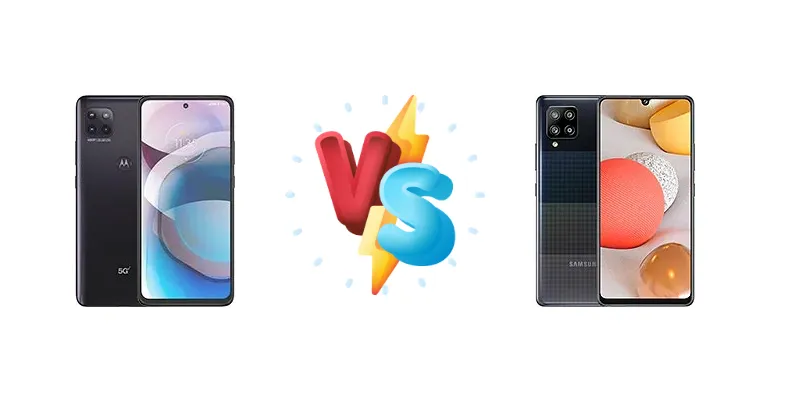 Motorola one 5G UW ace vs Samsung Galaxy A42 5G